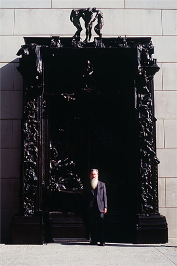 David Daniels with Rodin's Gates of Hell