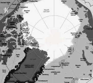 Polar map image